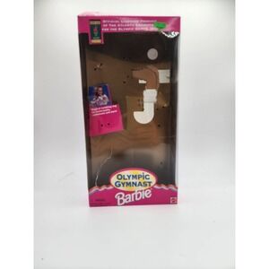 Mattel Barbie Olympic Gymnast Doll 1996 Atlanta Games Collectible *box only